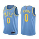 Kyle Kuzma #0 Los Angeles Lakers Swingman Classic Jersey Men's Blue 2X-Large