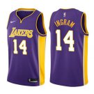Brandon Ingram #14 Los Angeles Lakers Swingman Men's Jersey Purple - Statement Edition Size XL
