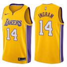 Brandon Ingram #14 Los Angeles Lakers Swingman Men's Jersey Gold - Statement Edition Size XL