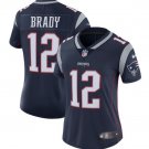 Tom Brady #12 New England Patriots Limited Player Jersey Women's Navy Size XXL