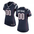 Custom New England Patriots Game Player Jersey Women's Navy Size S M L XL XXL