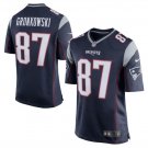 Rob Gronkowski #87 New England Patriots Game Player Jersey Men's Navy Size XL