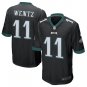 Carson Wentz #11 Philadelphia Eagles Game Player Jersey Men's Black Size M