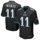 Carson Wentz #11 Philadelphia Eagles Game Player Jersey Men's Black Size L