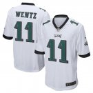 Carson Wentz #11 Philadelphia Eagles Game Player Jersey Men's White Size XXL