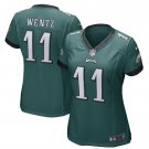 Carson Wentz #11 Philadelphia Eagles Game Player Jersey Women's Midnight Green Size XL