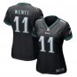 Carson Wentz #11 Philadelphia Eagles Game Player Jersey Women's Black Size S