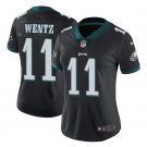 Carson Wentz #11 Philadelphia Eagles Limited Player Jersey Women's Black Size M