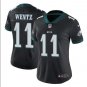 Carson Wentz #11 Philadelphia Eagles Limited Player Jersey Women's Black Size XXL