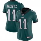 Carson Wentz #11 Philadelphia Eagles Limited Player Jersey Women's Midnight Green Size M
