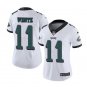 Carson Wentz #11 Philadelphia Eagles Limited Player Jersey Women's White Size M