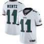 Carson Wentz #11 Philadelphia Eagles Limited Player Jersey Youth White Size S