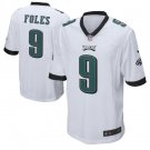 Nick Foles #9 Philadelphia Eagles Game Player Jersey Men's White Size XXL