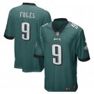 Nick Foles #9 Philadelphia Eagles Game Player Jersey Men's Midnight Green Size XL
