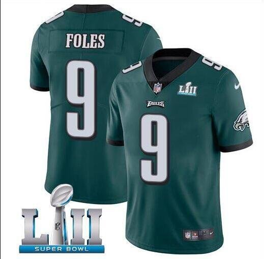 Nick Foles #9 Philadelphia Eagles Limited Player Jersey Men's Midnight ...