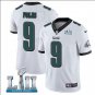 Nick Foles #9 Philadelphia Eagles Limited Player Jersey Men's White Size XL
