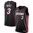 Dwyane Wade #3 Miami Heat Swingman Men's Jersey Black Size M