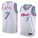 Goran Dragic #7 Miami Heat City Edition Swingman Men's Jersey White Size M
