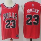 Michael Jordan #23 Chicago Bulls Swingman Men's Jersey Red Size L