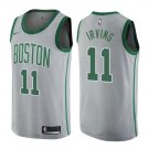 Kyrie Irving #11 Boston Celtics City Edition Men's Jersey Gray Size XXL