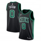 Jayson Tatum #0 Boston Celtics Swingman Men's Jersey Black Size L