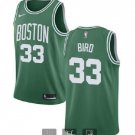 Larry Bird #33 Boston Celtics Swingman Men's Jersey Kelly Green Size XXL