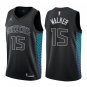 Kemba Walker #15 Charlotte Hornets Swingman Men's Jersey Black Size S