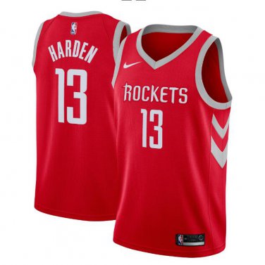 James Harden #13 Houston Rockets Swingman Men's Jersey Red Size S