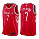 Joe Johnson #7 Houston Rockets Swingman Men's Jersey Red Size M