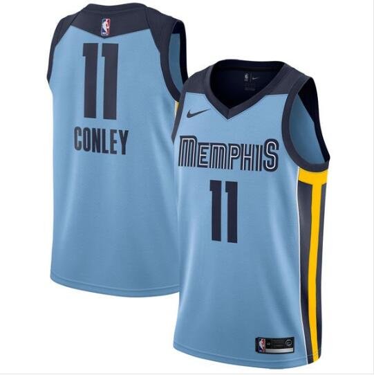 Mike Conley #11 Memphis Grizzlies Swingman Men's Jersey Light Blue ...