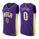 DeMarcus Cousins #0 New Orleans Pelicans Swingman Men's Jersey Purple - Association Size XXL