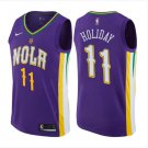 Jrue Holiday #11 New Orleans Pelicans Swingman Men's Jersey Purple - Association Size S