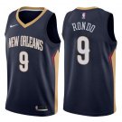 Rajon Rondo #9 New Orleans Pelicans Swingman Men's Jersey Navy - Association Size L