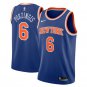 Kristaps Porzingis #6 New York Knicks Swingman Men's Jersey Blue - Association Size XXL
