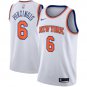 Kristaps Porzingis #6 New York Knicks Swingman Men's Jersey White - Association Size M