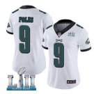 Nick Foles #9 Philadelphia Eagles Limited Player Jersey Women's White Size M