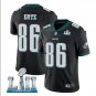 Zach Ertz #86 Philadelphia Eagles Limited Player Jersey Men's Black Size XL