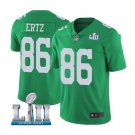 Zach Ertz #86 Philadelphia Eagles Limited Player Jersey Men's Kelly Green Size XL
