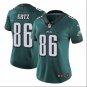 Zach Ertz #86 Philadelphia Eagles Limited Player Jersey Women's Midnight Green Size L