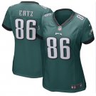 Zach Ertz #86 Philadelphia Eagles Game Player Jersey Women's Midnight Green Size XXL