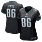 Zach Ertz #86 Philadelphia Eagles Game Player Jersey Women's Black Size S