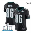 Zach Ertz #86 Philadelphia Eagles Limited Player Jersey Youth Black Size M