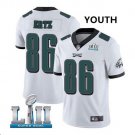 Zach Ertz #86 Philadelphia Eagles Limited Player Jersey Youth White Size S