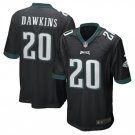 Brian Dawkins #20 Philadelphia Eagles Game Player Jersey Men's Black Size XXL