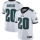 Brian Dawkins #20 Philadelphia Eagles Limited Player Jersey Men's White Size S