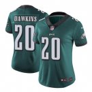 Brian Dawkins #20 Philadelphia Eagles Limited Player Jersey Women's Midnight Green Size S