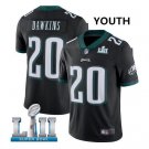 Brian Dawkins #20 Philadelphia Eagles Limited Player Jersey Youth Black Size L