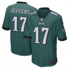 Alshon Jeffery #17 Philadelphia Eagles Game Player Jersey Men's Midnight Green Size XXL