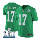 Alshon Jeffery #17 Philadelphia Eagles Limited Player Jersey Men's Kelly Green Size L