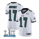 Alshon Jeffery #17 Philadelphia Eagles Limited Player Jersey Men's White Size M